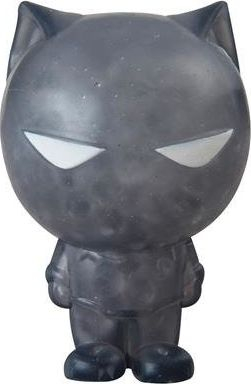 Lodër antistres Marvel Avengers, mini figurë gome, 5+, e zezë