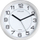 Orë murale Unilux Attraction Silent Quartz, 22 cm, metal gri