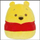 Lodër pelushi Squishmallows Disney Winnie the Pooh, 8", shumë e butë, e verdhë