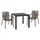 Set Tavolinë me 2 karrige HM11439