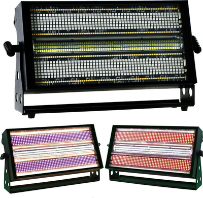 Стробоскоп сценски Light4Me Aurora Strobe, LED RGB, професионален, бел