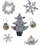 Set ngjitësash Sticker Craft Fun 521585, dizajne të ndryshme, shumëngjyrësh