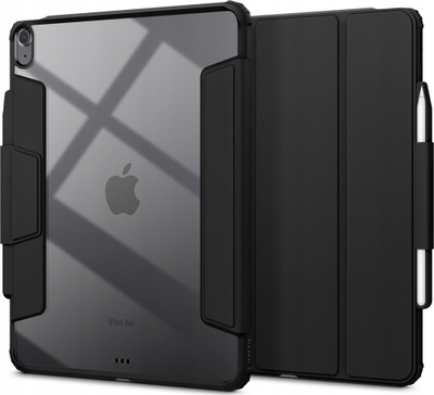 Mbulesë tablet Spigen Air Skin Pro, për iPad Air 13" 2024, me kapak magnetik, e zezë