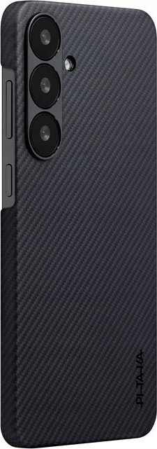 Mbështjellës telefoni PITAKA Ultra Slim, Samsung Galaxy S25 Plus, magnetik, fibrë aramid, gri e zezë