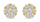 Vathё Brilio Silver Flowers EA320Y