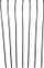 Lidhëse kabllosh Qoltec Cable Ties, 4.8 × 400 mm, najlon, ngjyrë e zezë