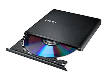 Надворешен оптички диск Lite-On ES1 Ultra-slim, црн