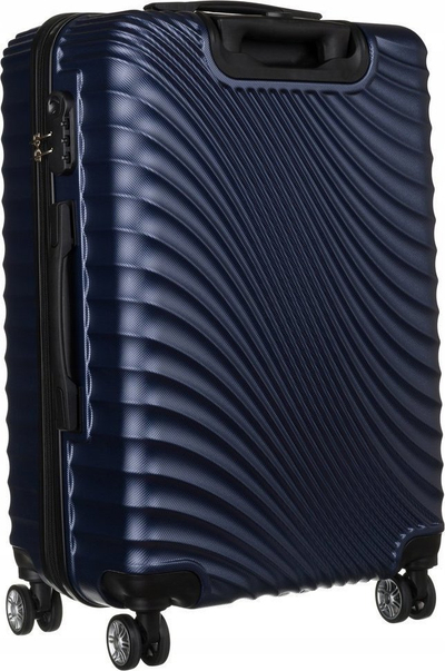 Valixhe Peterson Medium, 65L, me 4 rrota 360°, blu navy