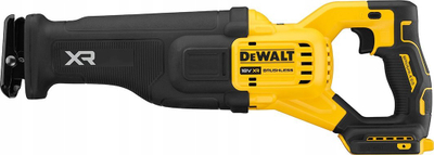 Sharrë reciproke pa kabllo DeWALT DCS386H DCS386H2T-QW, 18V, motor brushless, verdhë