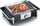 Grill tavoline me rrymë Severin SENOA Boost PG 8113, me funksion BOOST 500°C, inox i zi