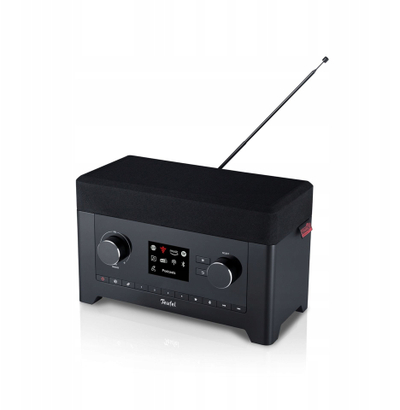 Radio Teufel 3SIXTY, DAB+, internet, FM, Bluetooth, me alarm, e zezë