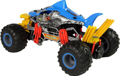 Makinë lodër me telekomandë Import leantoys Auto Terrain Shark, 2.4GHz, e kaltër