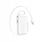 Powerbank Joyroom JR-PR2, 10000mAh, 35W, me kabllo USB-C dhe Lightning, i bardhë