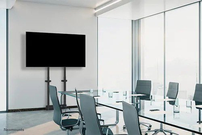 Mbajtëse muri për TV Neomounts WL55-875BL1, 37" 100", motorizuar, e zezë
