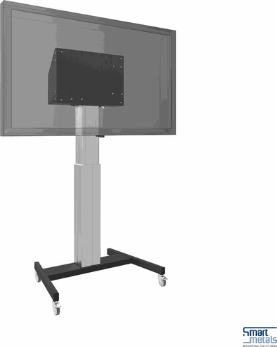 Karrocë për TV Vogel`s FLOOR LIFT TROLLEY XL, deri 86", 120 kg, 600x400 VESA, e zezë