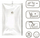 Qese vakum për rroba Ordinett Ordispace Hanging Dress, 70x140cm, transparente