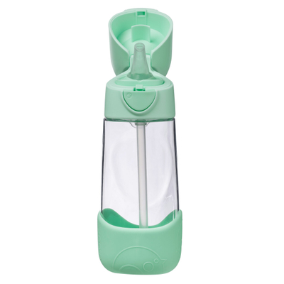 Shishe uji për fëmijë b.box Tritan Straw Bottle, 450ml, me pipë, strawberry shake
