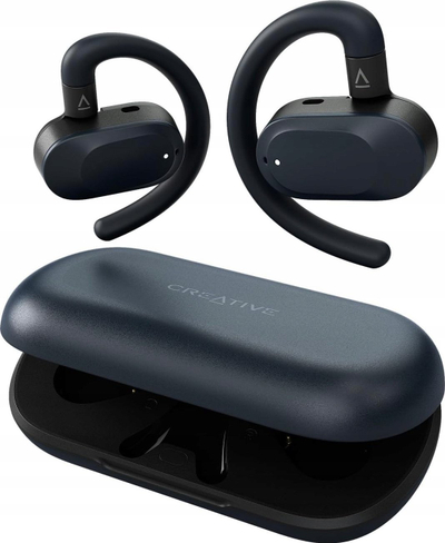 Kufje pa kabllo Creative Outlier Go, open-ear, Bluetooth 5.4, blu