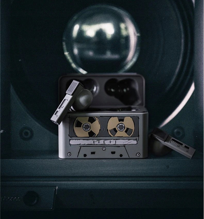 Kufje TWS MOONDROP Golden Ages 2, Bluetooth, ANC, HiFi, të zeza