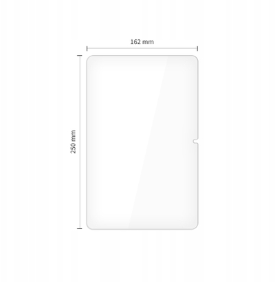 Xham mbrojtës Tech-Protect Glass Fit+ për Lenovo Idea Tab 11.0 TB-336, 2 copë, transparent