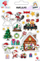 Ngjitëse Dodo Christmas Stickers For Children 1, set ngjitësesh për fëmijë, motive Krishtlindjesh
