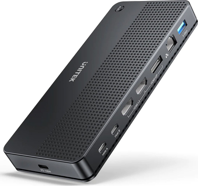 Switch KVM Unitek D1103A, 2 porta, 4K, gri