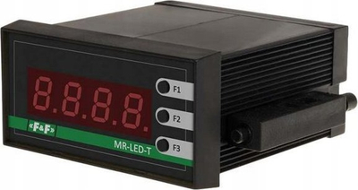 Panel kontrolli F&amp;F MR-LED-T, ekran LED 4 shifror, Modbus RTU, i zi