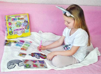 Set kreativ me mozaik diamanti Woopie Big Gem, 5D, shumëngjyrësh