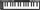 Tastierë MIDI M-Audio Keystation Mini 32 MK3, 32 taste, USB, e zezë