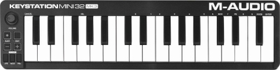 Tastierë MIDI M-Audio Keystation Mini 32 MK3, 32 taste, USB, e zezë