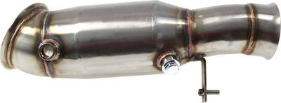 Downpipe TurboWorks për BMW F22 F23 F87 M2 M235i N55, katalizator 200 cell, çelik inox
