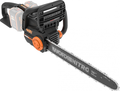 Sharrë elektrike me bateri Worx WG385E.9, 40 cm, 2x20V, portokalli