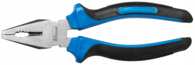 Pinca universale Richmann, 200 mm, çelik krom vanadium, blu e zezë