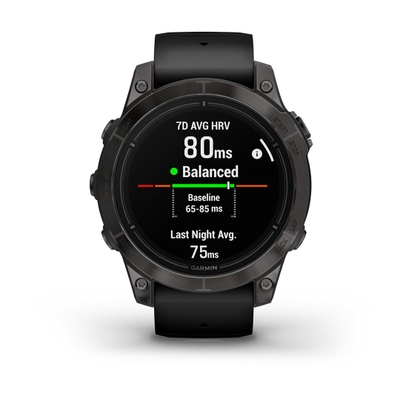 Ora sportive Garmin Epix Pro Gen 2 Sapphire 47mm, ekran AMOLED, GPS, e zezë