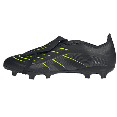 Këpucë futbolli Adidas Predator League FT FG MG JI1110, për fusha të thata dhe të përziera, të zeza
