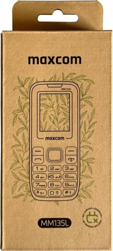 Telefoni Maxcom MM135L, me dy numra (Dual SIM), USB C, i zi