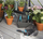 Set veglash kopshti Gardena Urban Garden Balcony Kit 8971-20, 4 pjesë, me kuti për ruajtje, gri