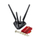 Përshtatës rrjeti ASUS PCE-AC68, PCIe, Wi-Fi AC1900, i kuq