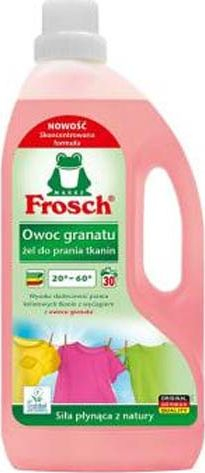 Detergjent xheli Frosch me shegë, për rroba me ngjyra, 1.5 L, 30 larje