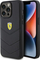 Mbulesë telefoni Ferrari Quilted Metal Logo, për iPhone 15 Pro Max 6.7", plastike, e zezë