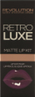 Set për buzë Revolution Retro Luxe Kit Matte Royal, 2 copë