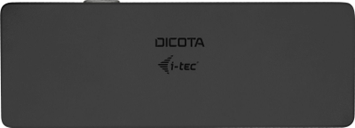 Docking station për laptop Dicota D31950, USB C, HDMI DVI, i zi