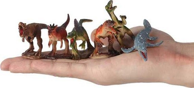 Set lodrash Woopie Dinosaurë XXL, 18 figura, me enë plastike, shumëngjyrësh