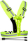 Jelek sigurie sportiv Avento LED Rechargeable, reflektues, i verdhë