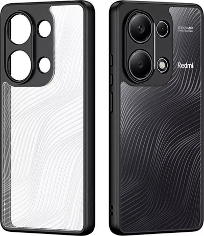 Këllëf telefoni Dux Ducis AIMO për Xiaomi Redmi Note 13 Pro 4G, TPU PC, anti-gërvishtje, i zi