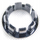 Unazë dekorative për lavaman AKC 508, 22mm, plastikë, krom