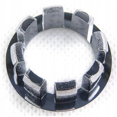 Unazë dekorative për lavaman AKC 508, 22mm, plastikë, krom