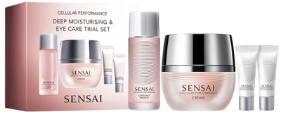 Промотивен сет за лице и очи Sensai Cellular Performance Deep Moisturising Eye Care, пробно пакување