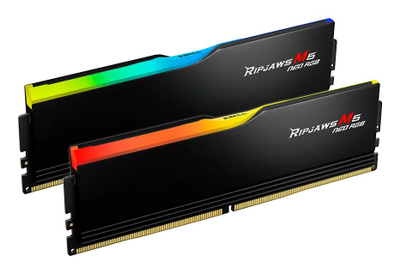 Меморија RAM G.Skill Ripjaws M5 RGB, DDR5 32GB 2x16GB, 6400MHz, црна