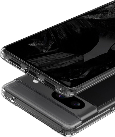 Kapak telefoni Crong Crystal Shield për Google Pixel 8a, kundër goditjeve, transparent